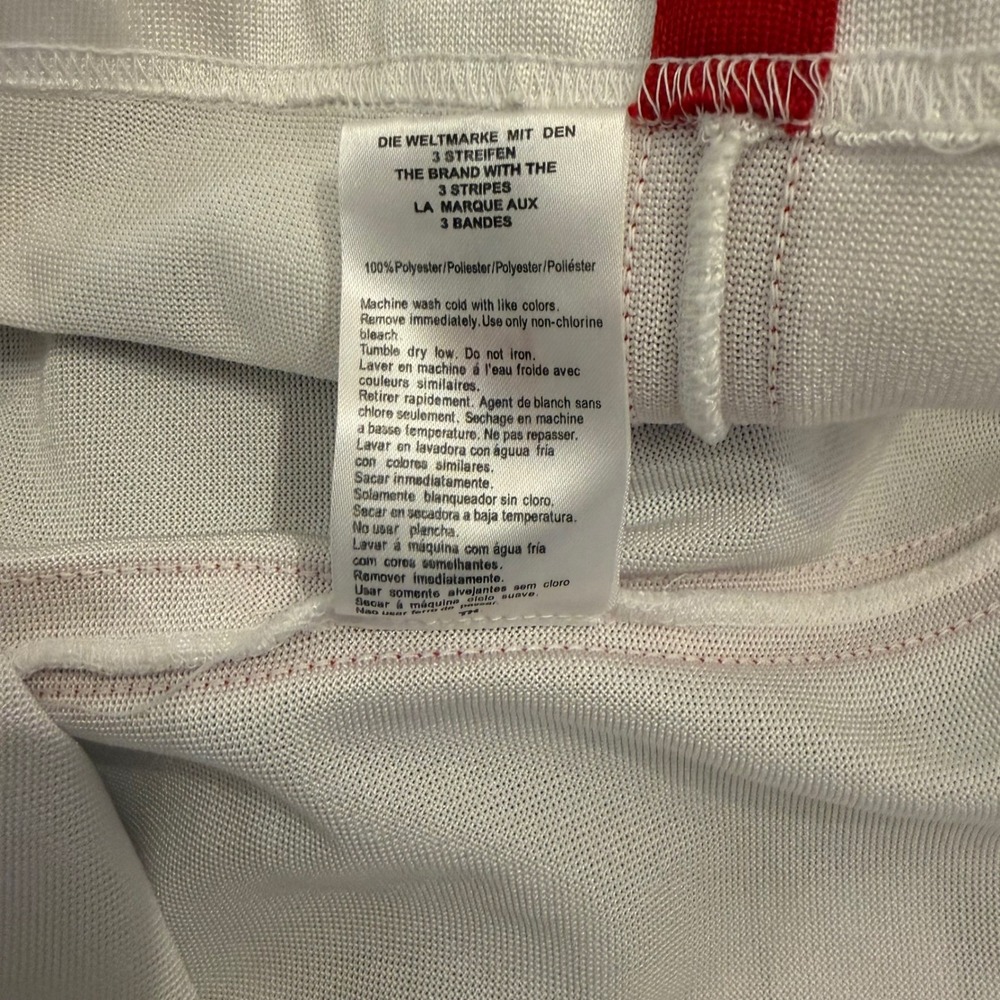 Adidas Magic Johnson Lansing Everett High School Vikings Jersey XL 52 White Red - Picture 8 of 10